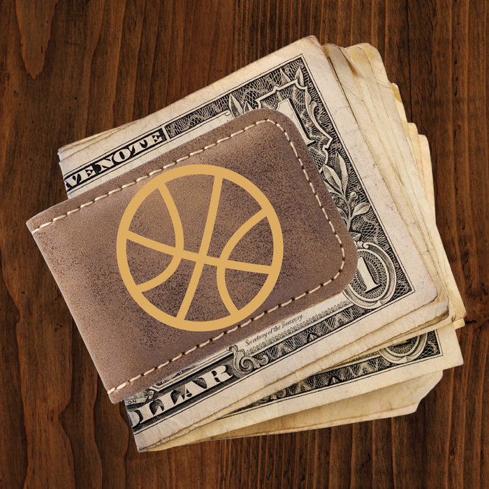 Basketball Money Clip