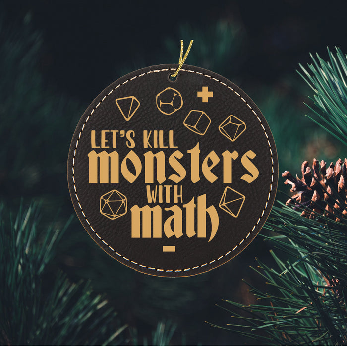 Monster Math Ornament