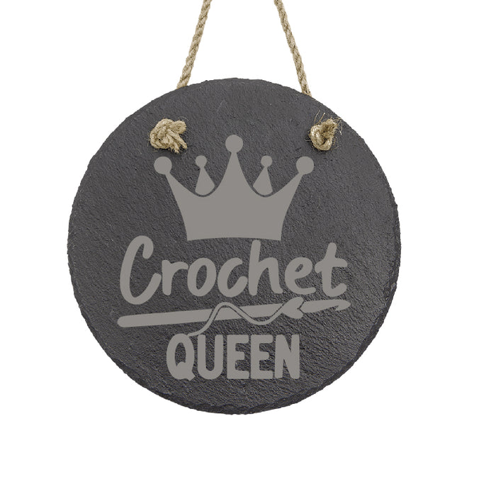 Crochet Queen Sign