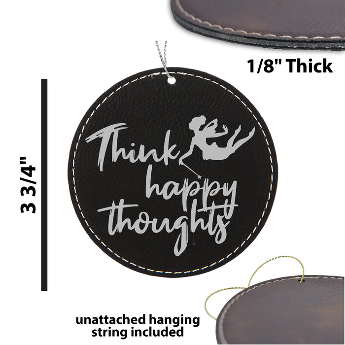 Tinkerbell Think Happy Thoughts Ornament