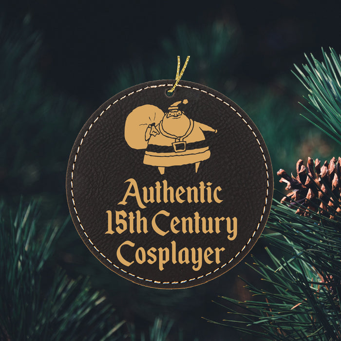 Santa Cosplayer Ornament