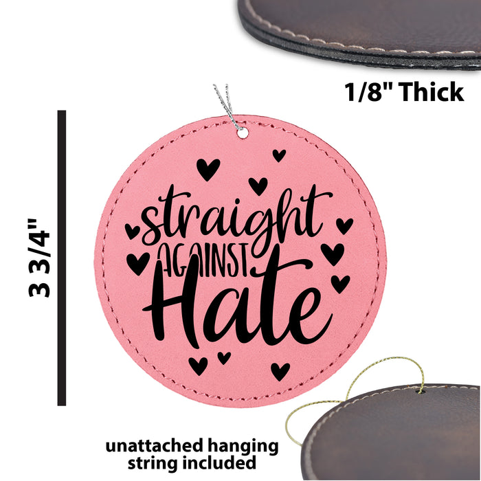 Straight Against Hate Ornament