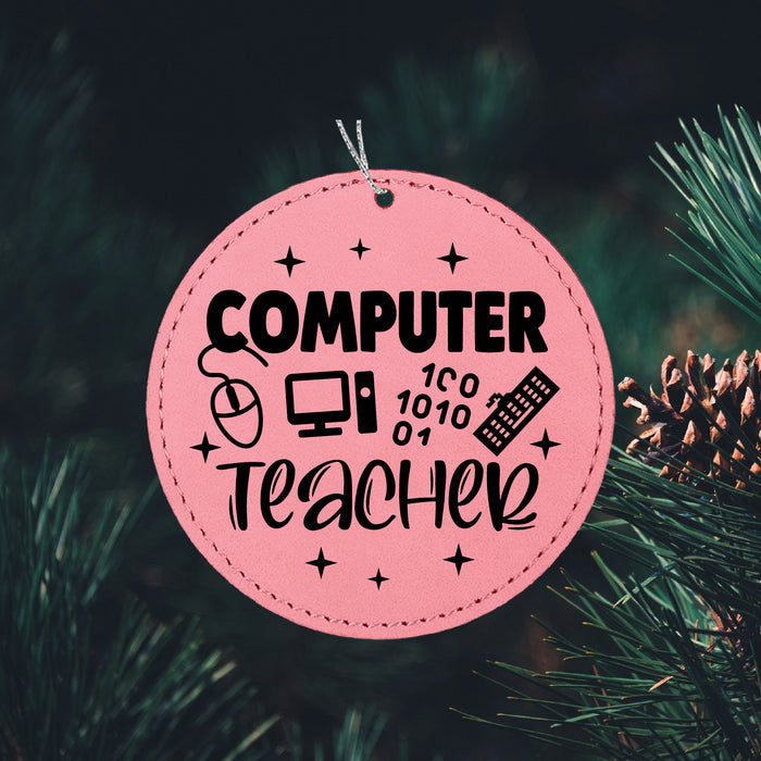 Computer Teacher Ornament