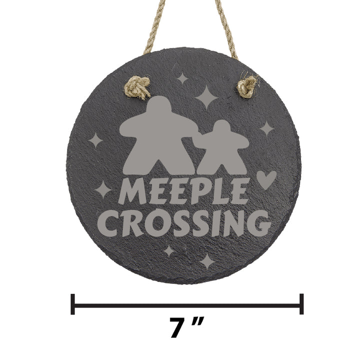 Meeple Crossing Slate Decor