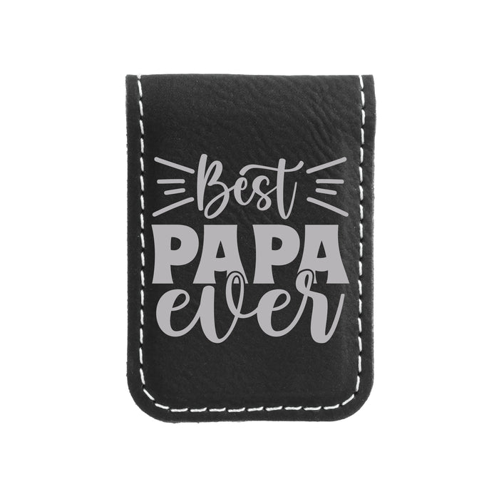 Best Papa Ever Money Clip