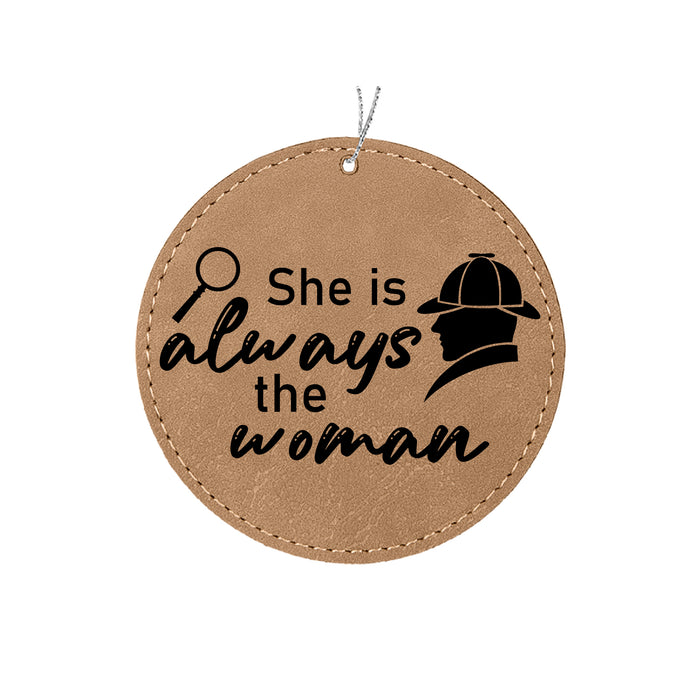 Always the Woman Sherlock Holmes Ornament