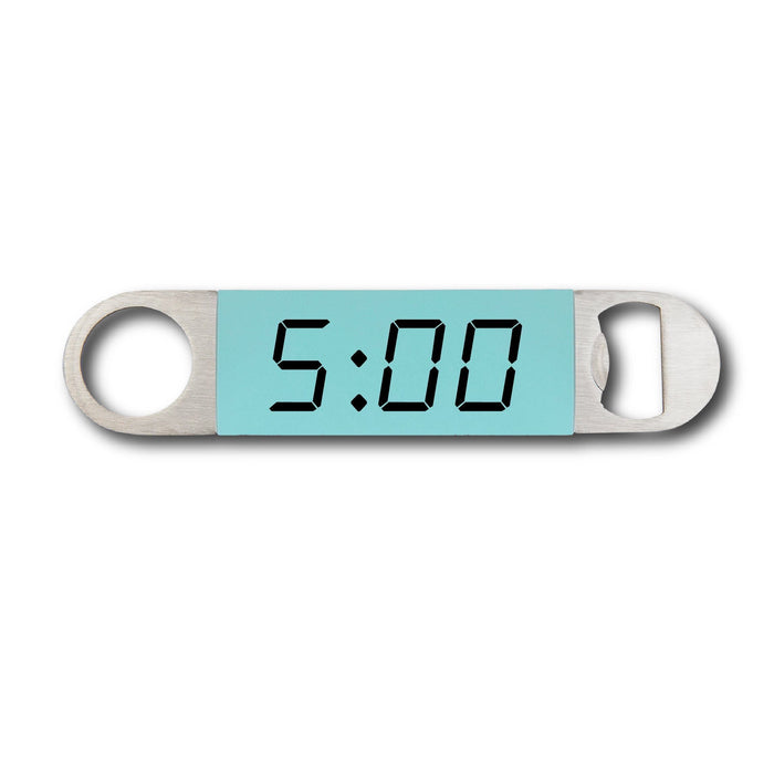 5 o'clock Bottle Opener - 5 o'clock Bottle Opener - Bottle Opener - GriffonCo 3D Printed Miniatures & Gifts - GriffonCo Gifts - GriffonCo 3D Printed Miniatures & Gifts