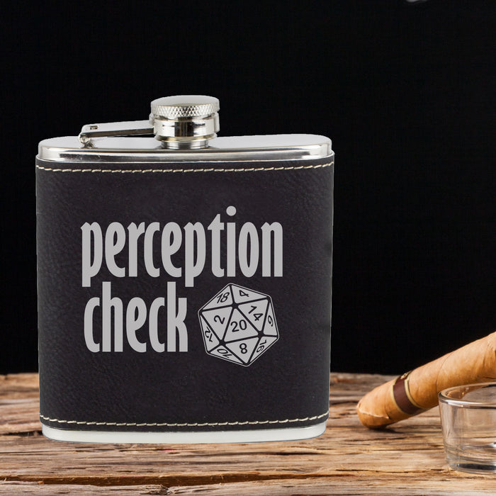 Perception Check Flask