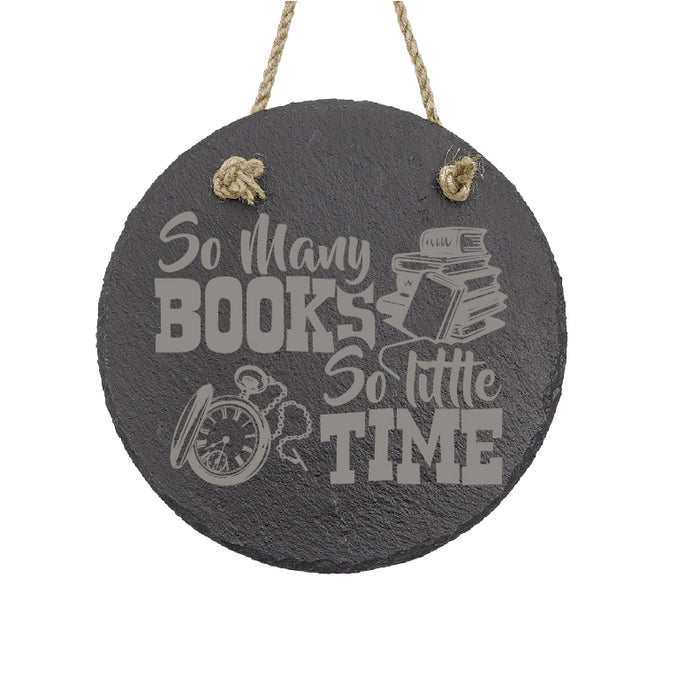 So Many Books, so Little Time Sign