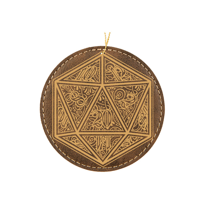 Fancy D20 Ornament