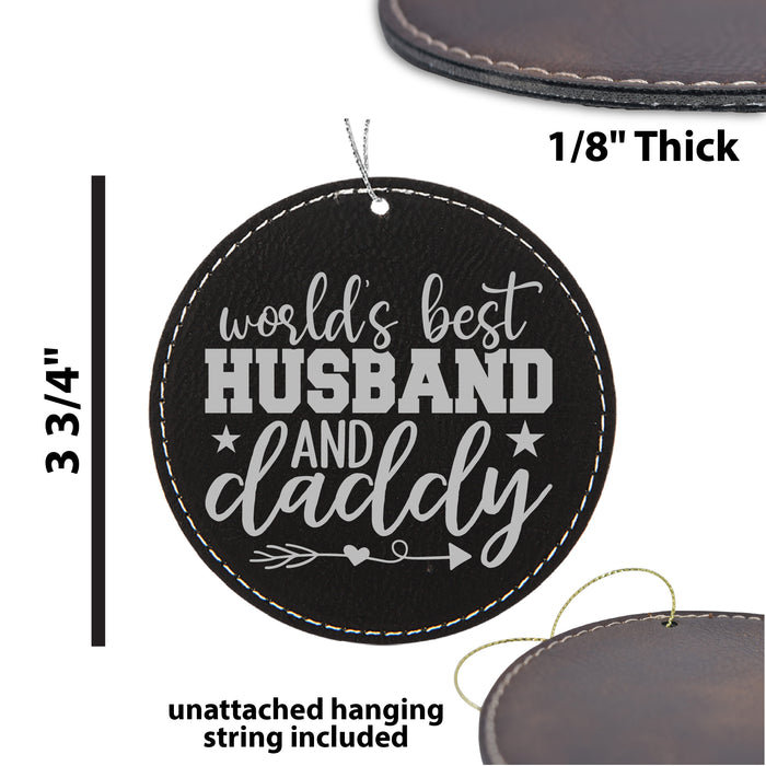 Best Husband and Daddy Ornament