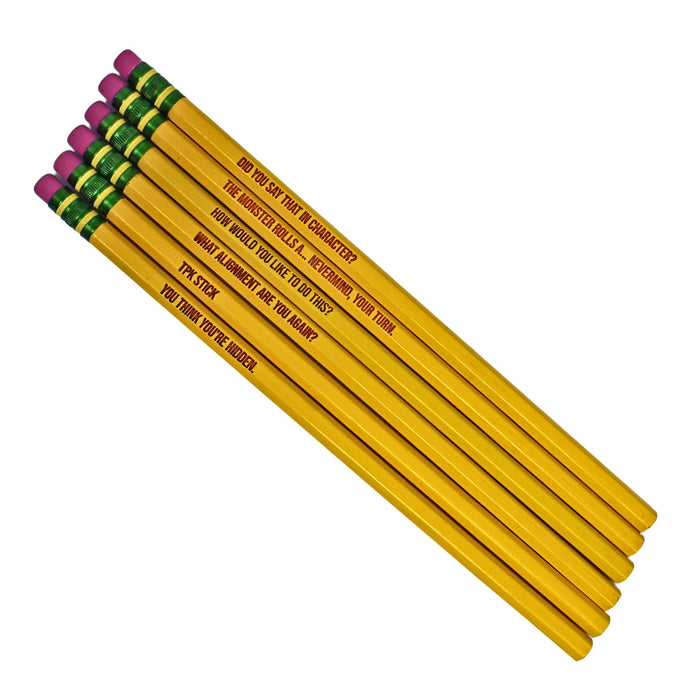 DND Gifts Pencil Set for DM Gifts