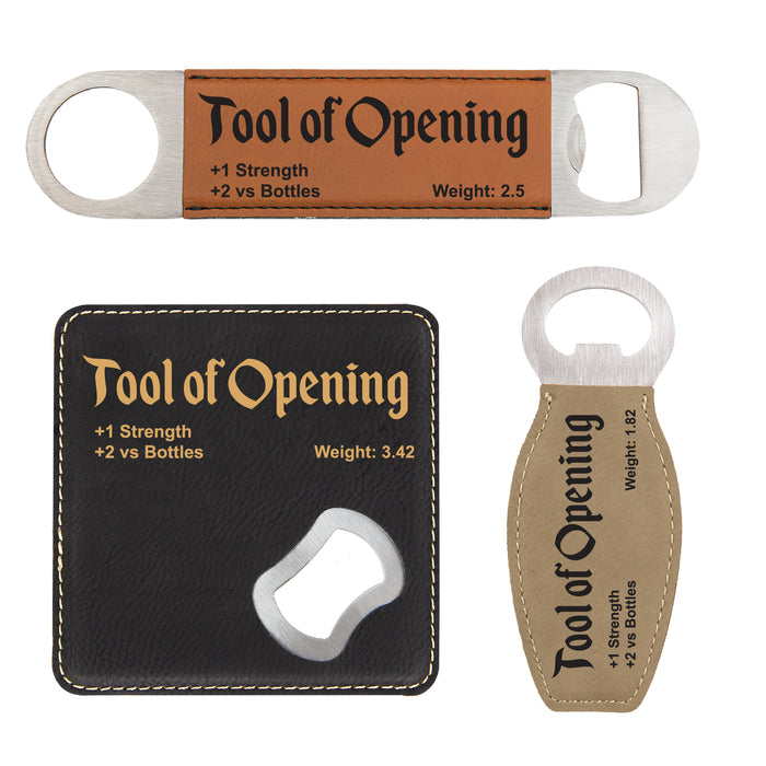 Personalized Tool of Opening