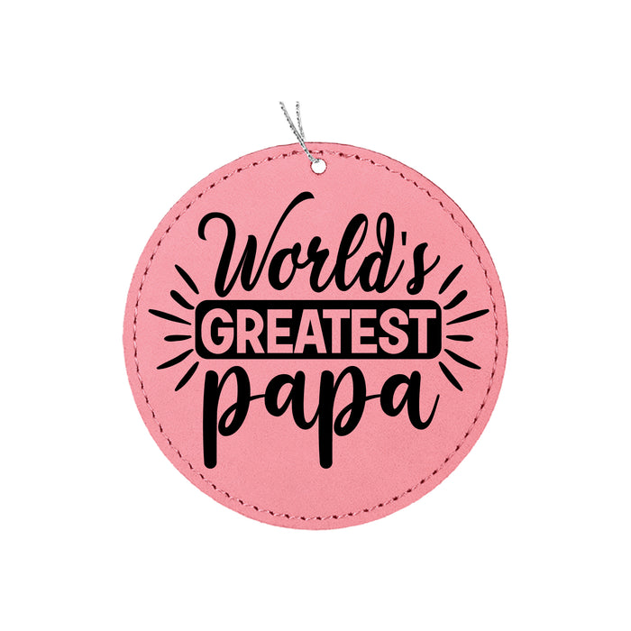 World's Greatest Papa Ornament