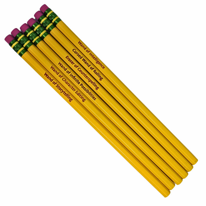 Dungeon master gifts set of pencils