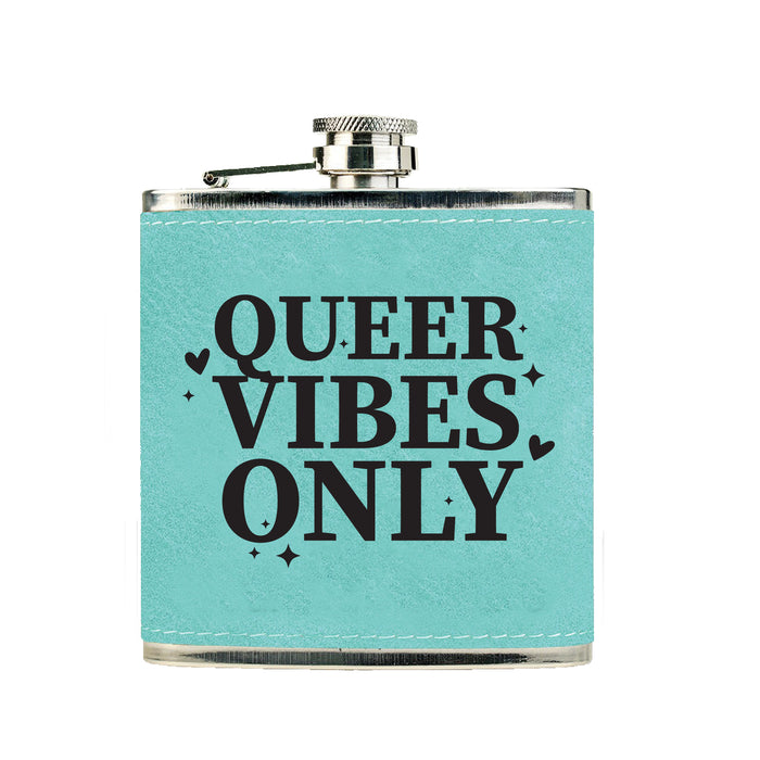 Queer Vibes Only Flask