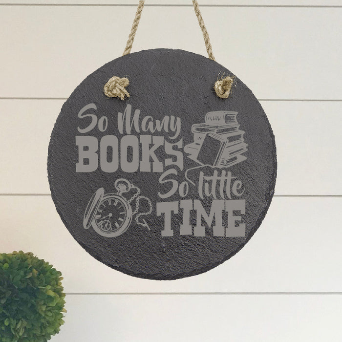 So Many Books, so Little Time Sign