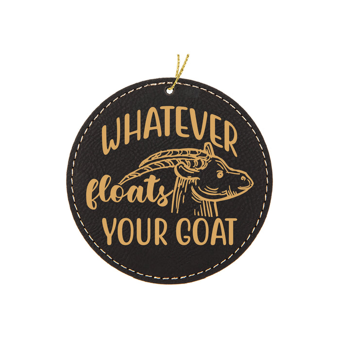 Whatever Floats Your Goat Ornament