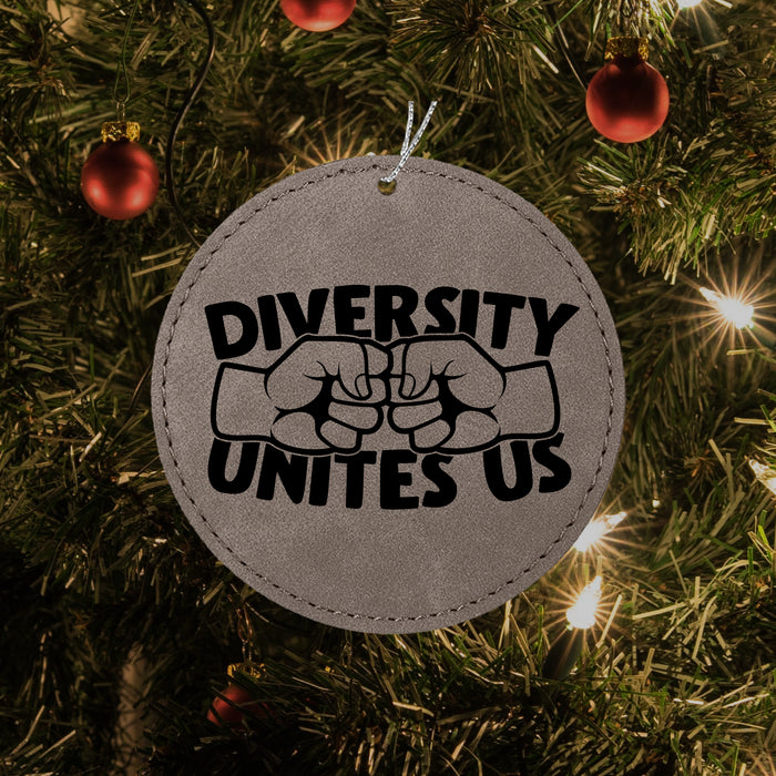 Diversity Unites Us Ornament