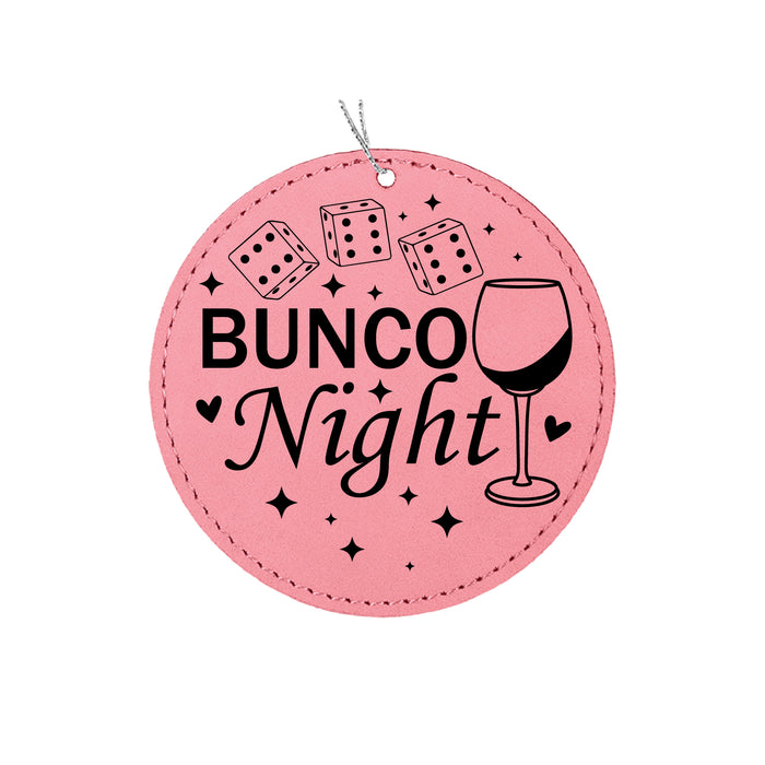 Bunco Wine Night Ornament