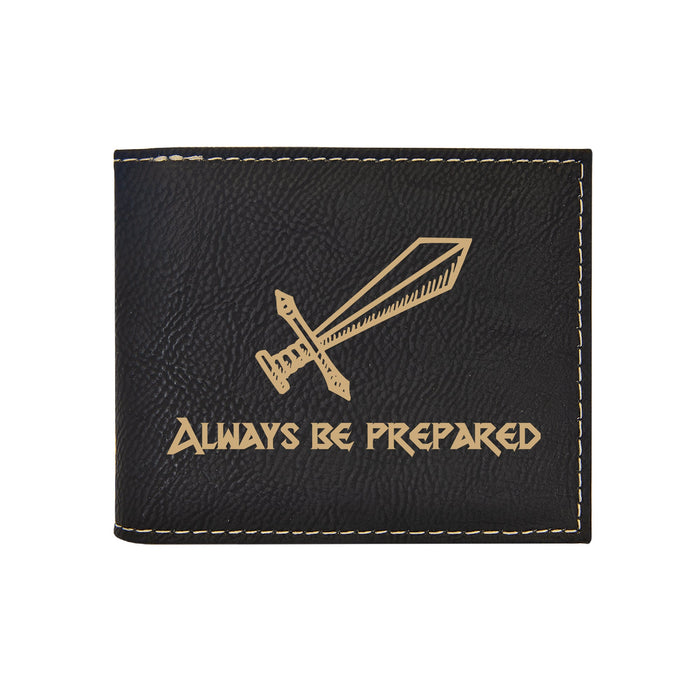 Always Be Prepared Bifold Wallet