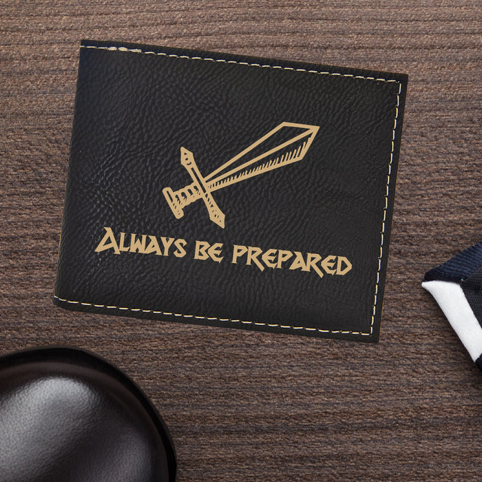 Always Be Prepared Bifold Wallet