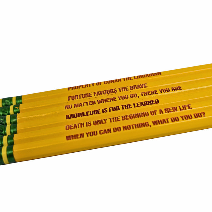 Dungeon master gifts set of pencils