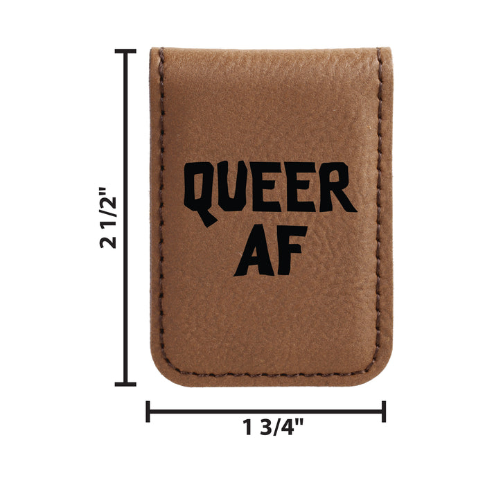 Queer AF Money Clip