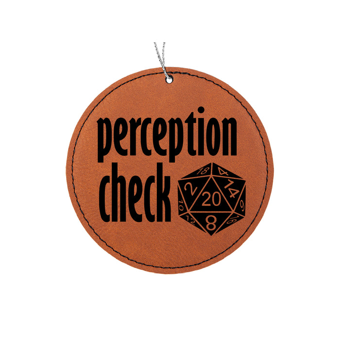 Perception Check Ornament