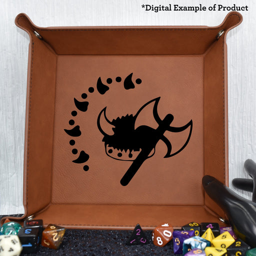 Barbarian Dice Tray - Barbarian Dice Tray - Dice Tray - GriffonCo 3D Printed Miniatures & Gifts - GriffonCo Gifts - GriffonCo 3D Printed Miniatures & Gifts
