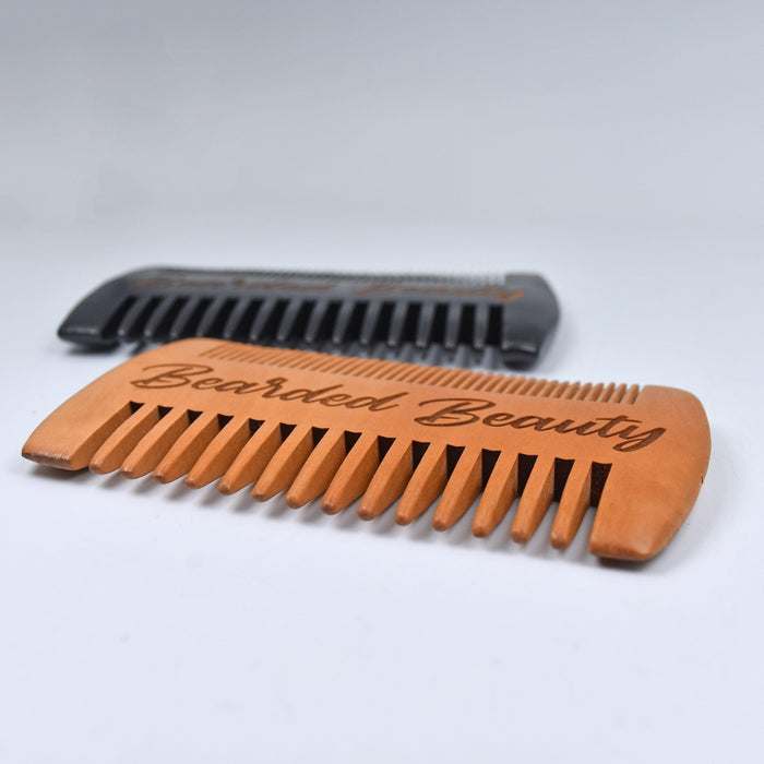 Bearded Beauty Beard Comb - Bearded Beauty Beard Comb - Beard Comb - GriffonCo 3D Printed Miniatures & Gifts - GriffonCo Gifts - GriffonCo 3D Printed Miniatures & Gifts