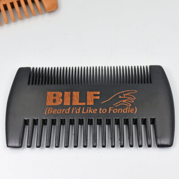 BILF: Beard I'd  like to Fondle Comb - BILF: Beard I'd  like to Fondle Comb - Beard Comb - GriffonCo 3D Printed Miniatures & Gifts - GriffonCo Gifts - GriffonCo 3D Printed Miniatures & Gifts