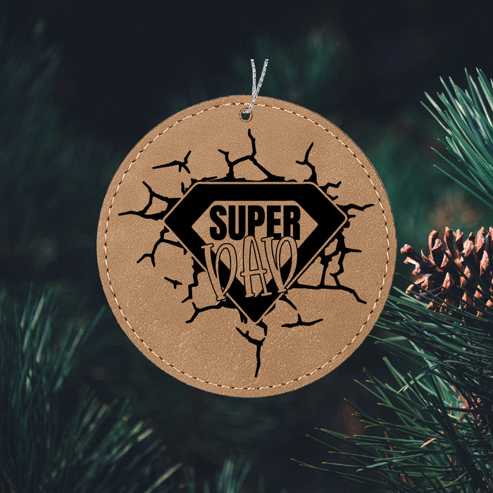 Super Hero Dad Ornament