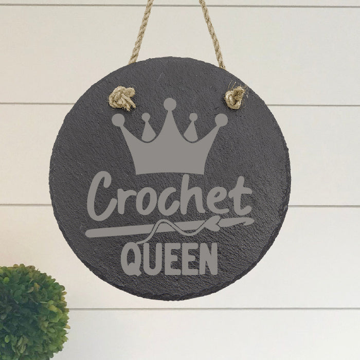 Crochet Queen Sign