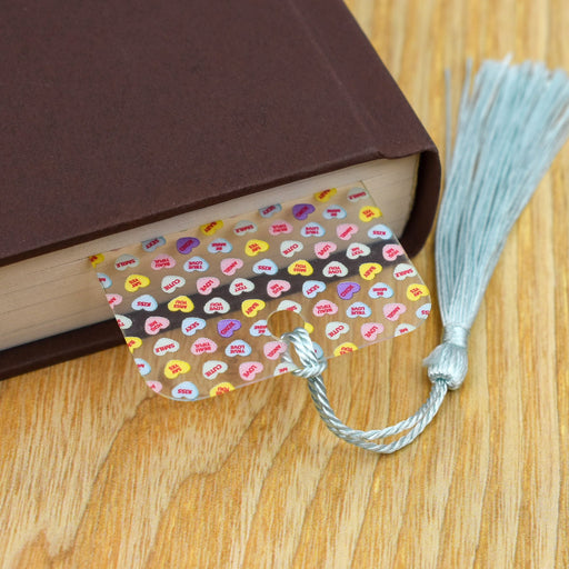 a book with a tassel attached to it