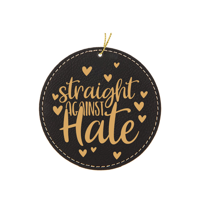 Straight Against Hate Ornament