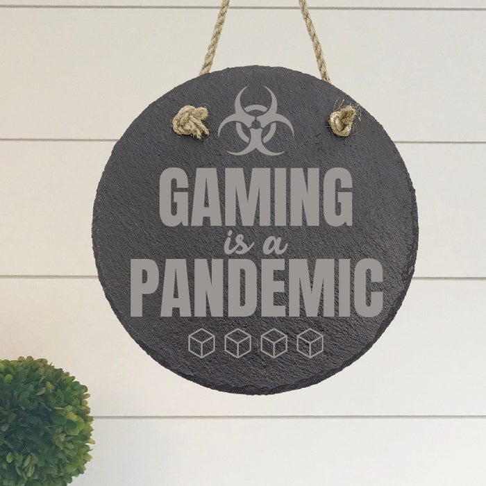 Gaming is a Pandemic Slate Decor