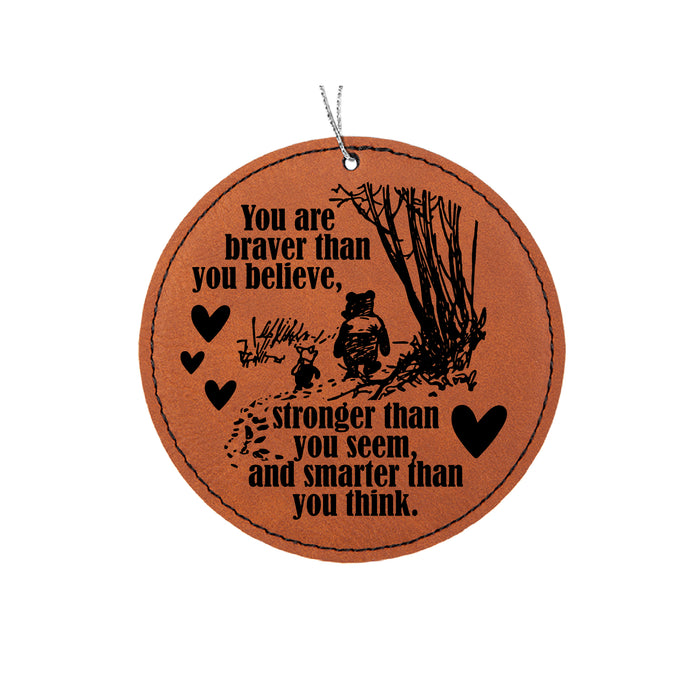 Braver Pooh Ornament