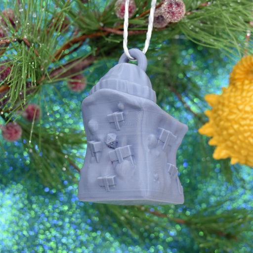 Christmas Slime Gelatinous Cube D&D Ornament - Christmas Slime Gelatinous Cube D&D Ornament - FDM Print - GriffonCo 3D Printed Miniatures & Gifts - GriffonCo Minis - GriffonCo 3D Printed Miniatures & Gifts