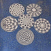 Cork Coaster Set - Swirls - Cork Coaster Set - Swirls - Table Shield - GriffonCo 3D Printed Miniatures & Gifts - GriffonCo Gifts - GriffonCo 3D Printed Miniatures & Gifts