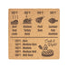 Cork Trivet - Meat Temperatures - Cork Trivet - Meat Temperatures - Table Shield - GriffonCo 3D Printed Miniatures & Gifts - GriffonCo Gifts - GriffonCo 3D Printed Miniatures & Gifts