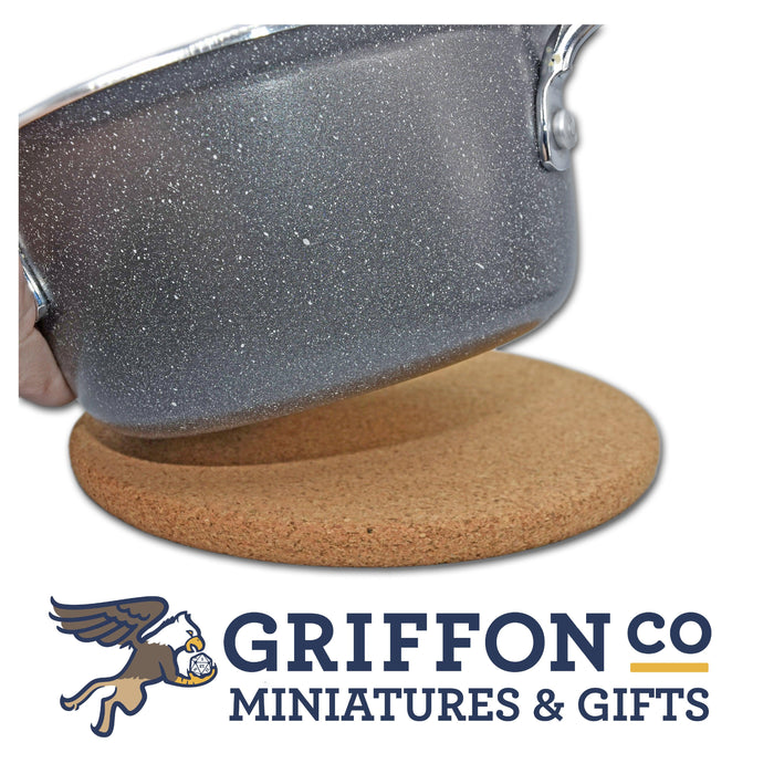 Cork Trivet - Messy Kitchen - Cork Trivet - Messy Kitchen - Table Shield - GriffonCo 3D Printed Miniatures & Gifts - GriffonCo Gifts - GriffonCo 3D Printed Miniatures & Gifts
