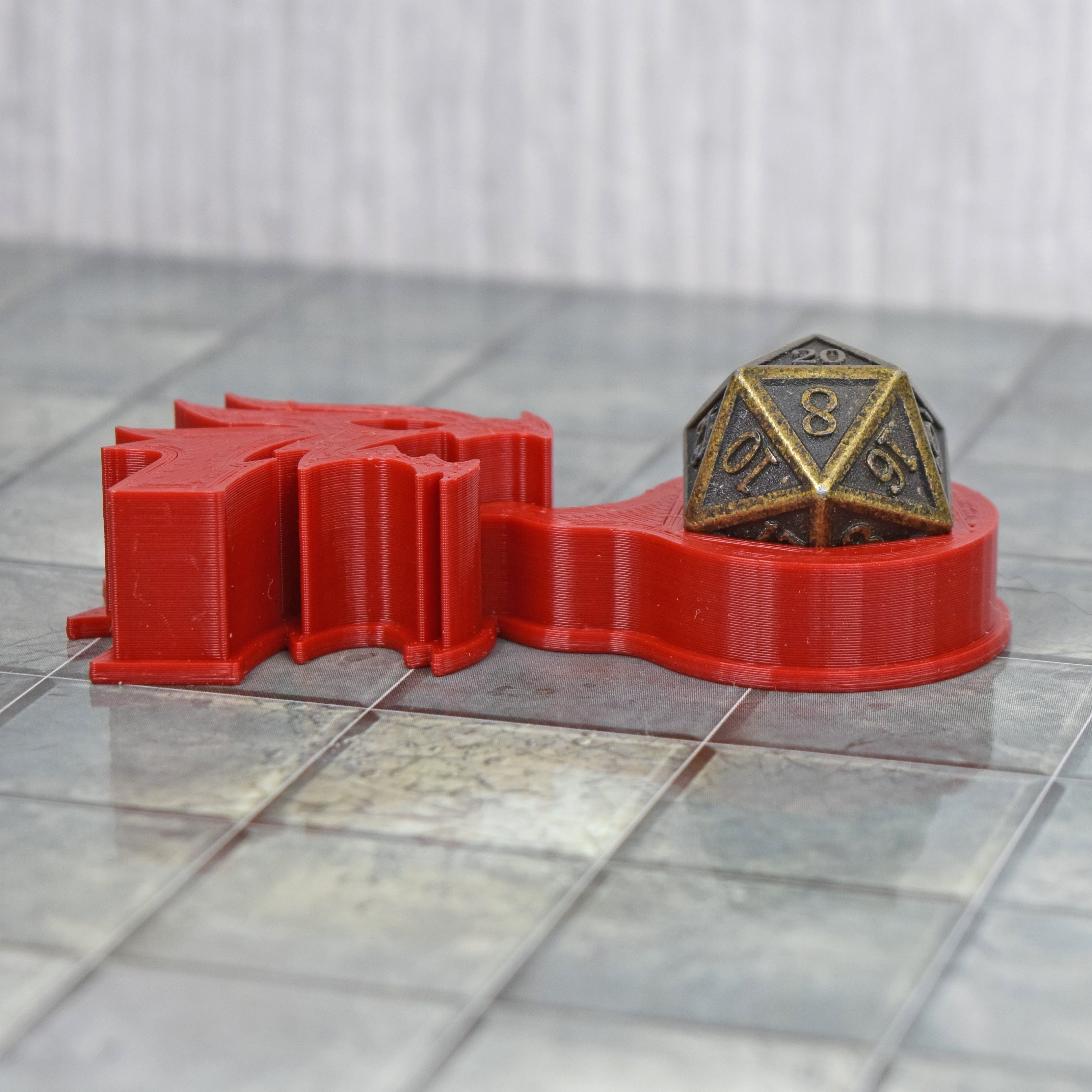 Caster Gift Beverage Holder Dungeons and Dragons — GriffonCo Shoppe LLC