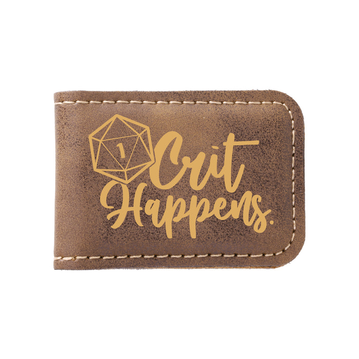 Crit Happens Money Clip