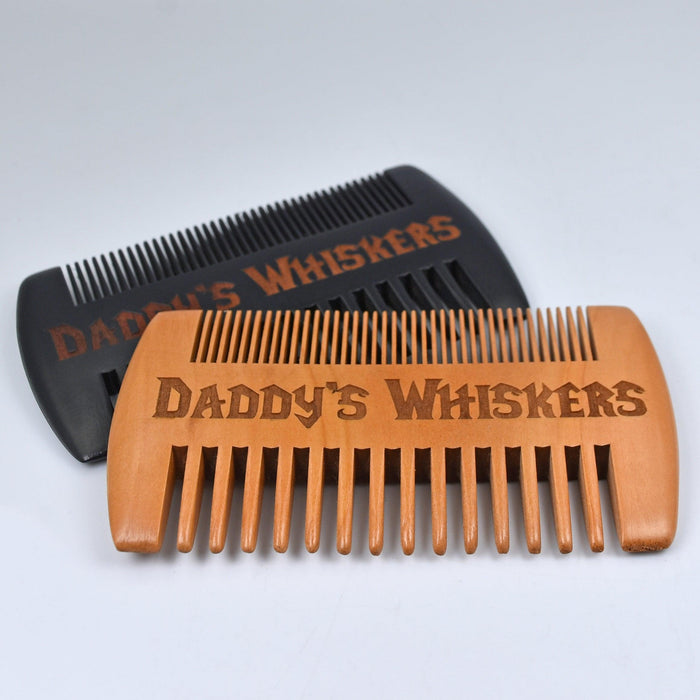 Daddy's Whiskers Beard Comb - Daddy's Whiskers Beard Comb - Beard Comb - GriffonCo 3D Printed Miniatures & Gifts - GriffonCo Gifts - GriffonCo 3D Printed Miniatures & Gifts