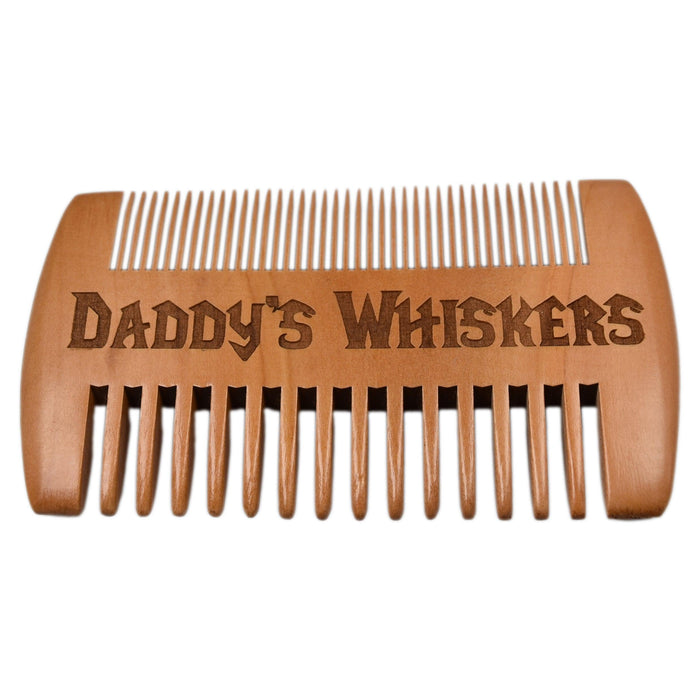 Daddy's Whiskers Beard Comb - Daddy's Whiskers Beard Comb - Beard Comb - GriffonCo 3D Printed Miniatures & Gifts - GriffonCo Gifts - GriffonCo 3D Printed Miniatures & Gifts