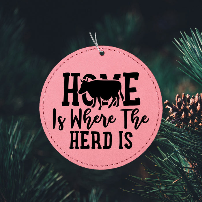 Home is Where The Herd Ornament