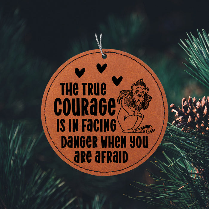 Wizard of Oz Lion Courage Ornament