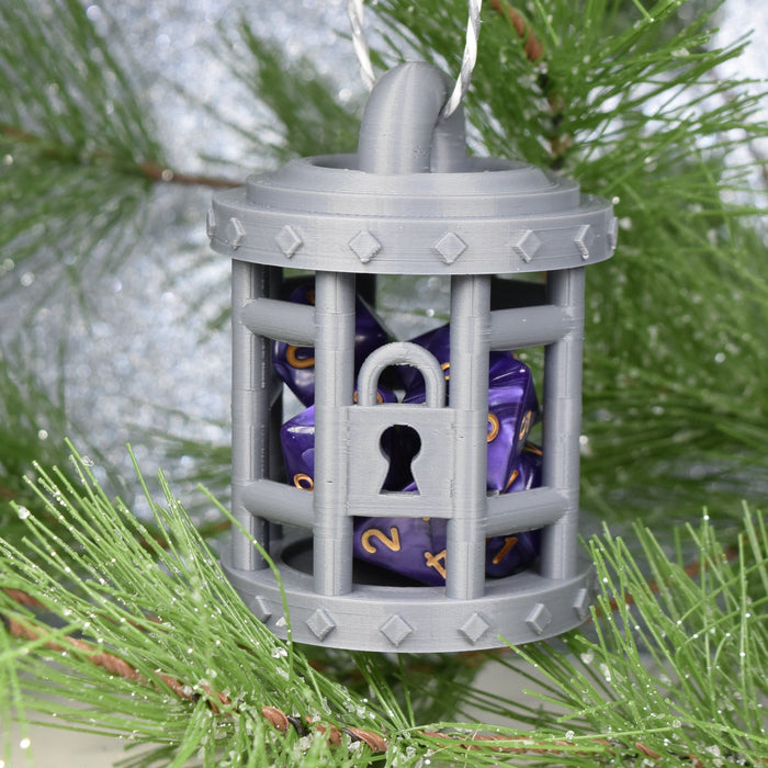 Dice Jail Ornament - Dice Jail Ornament - FDM Print - GriffonCo 3D Printed Miniatures & Gifts - Thingiverse - GriffonCo 3D Printed Miniatures & Gifts