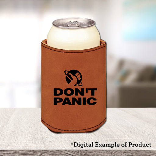 Don't Panic Hitchhiker's Guide to the Galaxy Insulated Beverage Holder - Don't Panic Hitchhiker's Guide to the Galaxy Insulated Beverage Holder - Koozie - GriffonCo 3D Printed Miniatures & Gifts - GriffonCo Gifts - GriffonCo 3D Printed Miniatures & Gifts
